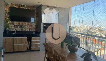 Apartamento Varanda Gourmet 113m, 3 Quartos e andar alto