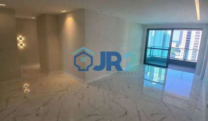 Apartamento de alto padrão com 4 suítes vista mar