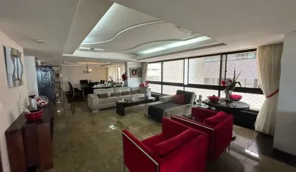 Apartamento de Luxo beira mar Boa Viagem, 450m², 4 Suíte
