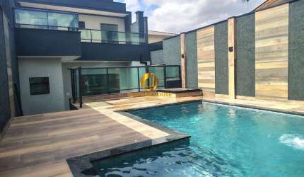 SOBRADO 4 QUARTOS, PISCINA e LIVING GOURMET COM CHURRASQUEIRA NA FAZENDA RIO FRANDE