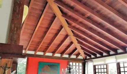 Casa à venda Barra da Tijuca, Itanhangá, no Portinho do Massaru, 4 suítes, piscina, churrasqueira, 2 vagas