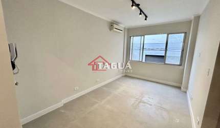Apartamento com 1 quarto, Gonzaga, Santos - R$ 420 mil, Cod: 513