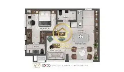 Apartamento com 2 quartos à venda na Rua Minerva, 268, Perdizes, São Paulo por R$ 992.000
