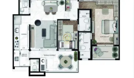 Apartamento com 2 quartos à venda na Rua Cuevas, 100, Lapa, São Paulo por R$ 1.250.000