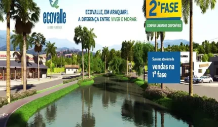 Lote à venda Bairro planejado Ecovalle Araquari - Buch Imóveis