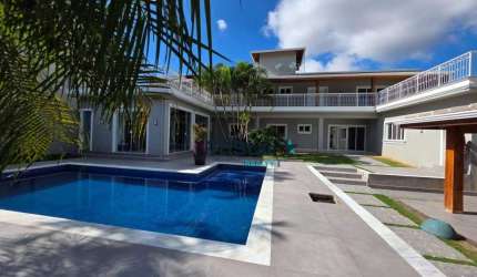 CA0510 - CASA COM 05 SUITES E PISCINA EM BAIRRO TRADICIONAL E COM LOCALIZAÇAO UNICA - AT. 550m² - AC. 430m² - JARDIM VILA SUIÇA INDAIATUBA SP