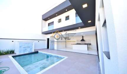 Casa em condomínio fechado com 3 quartos à venda no Jardim Residencial Dona Lucilla, Indaiatuba  por R$ 2.491.000