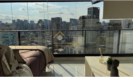 Apartamento com 1 quarto à venda na Vila Nova Conceição, São Paulo , 40 m2 por R$ 1.175.000