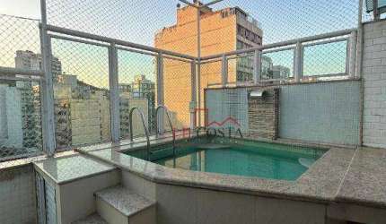 Cobertura em Icaraí com 3 dormitórios sendo 2 suítes  à venda, 240 m² por R$ 1.450.000 - Icaraí - Niterói/RJ