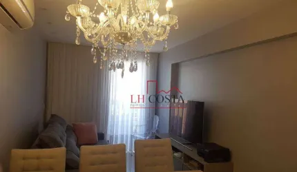 Apartamento com varanda, 1 dormitório sendo 1 suíte, lavabo. 1 vaga de garagem na escritura à venda, 55 m² por R$ 720.000 - Icaraí - Niterói/RJ