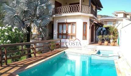 Linda Casa em Condomínio de Alto Padrão!!! composta por  4 dormitórios à venda, 258 m² por R$ 2.300.000,00- Charitas - Niterói - ESTUDA PERMUTA.