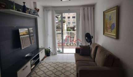 Apartamento com varanda 2 dormitórios sendo 1 suíte à venda, 65 m² por R$ 350.000 - Fonseca - Niterói/RJ