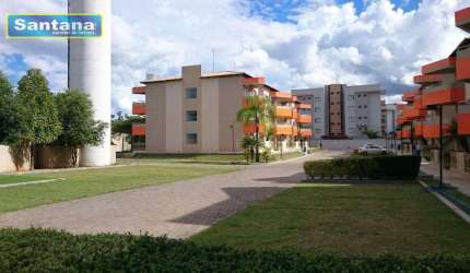 Apartamento com 1 dormitório à venda, 42 m² por R$ 95.000,00 - Fazenda Santo Antonio das Lages  - Caldas Novas/GO