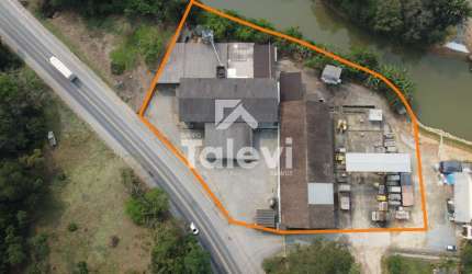 Barracão / Galpão / Depósito à venda no Testo Alto, Pomerode , 2280 m2 por R$ 6.700.000