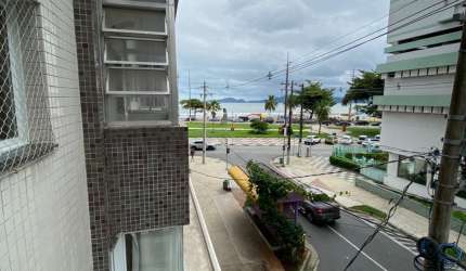 Apto de 1 dor. Locação R$ 2700,00 com Vista Mar Ponta da Praia em Santos SP