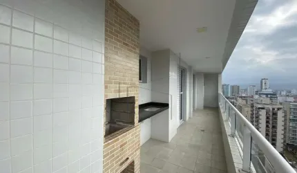 Apartamento para Venda em Praia Grande, Canto do Forte, 2 dormitórios, 2 suítes, 3 banheiros, 1 vaga