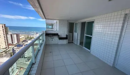 Apartamento para Venda em Praia Grande, Caiçara, 2 dormitórios, 2 suítes, 3 banheiros, 1 vaga