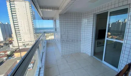 Apartamento para Venda em Praia Grande, Mirim, 2 dormitórios, 1 suíte, 2 banheiros, 1 vaga