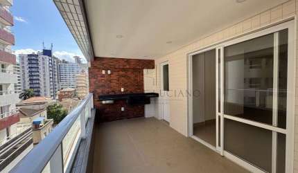 Apartamento para Venda em Praia Grande, Guilhermina, 1 dormitório, 1 suíte, 2 banheiros, 1 vaga