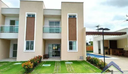 Casa com 3 dormitórios à venda, 97 m² por R$ 472.500,00 - Loteamento Novo Aquiraz - Aquiraz/CE