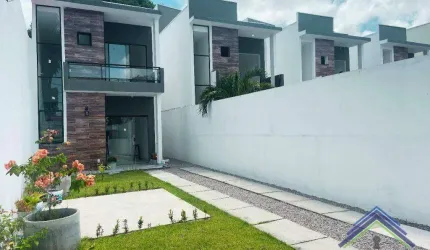 Casa com 3 dormitórios à venda, 114 m² por R$ 540.000,00 - Cidade dos Funcionários - Fortaleza/CE