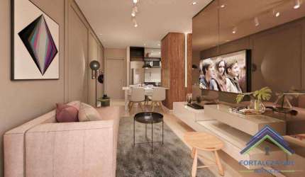 Apartamento à venda, 58 m² por R$ 985.521,38 - Meireles - Fortaleza/CE