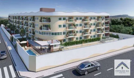 Apartamento com 3 dormitórios à venda, 77 m² por R$ 739.895,89 - Cumbuco - Caucaia/CE