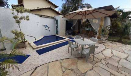 Casa de condomínio à venda em Cabo Frio, Ogiva, com 4 quartos, 170m²