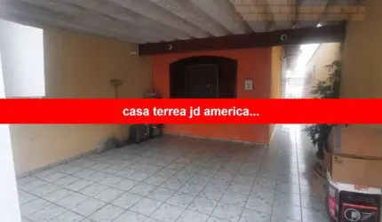 Excelente oportunidade! Casa à venda no Jardim América, Taboão da Serra-SP: 3 quartos, 1 suíte, sala, 3 banheiros, 2 vagas, 80 m².