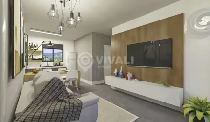 Apartamento com 2 quartos à venda na Rua Henrique Pizi, Loteamento Itatiba Park, Itatiba, 58 m2 por R$ 360.000