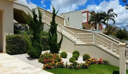 Casa em condomínio fechado com 3 quartos à venda na Rodovia Romildo Prado, Bairro Itapema, Itatiba, 401 m2 por R$ 2.790.000