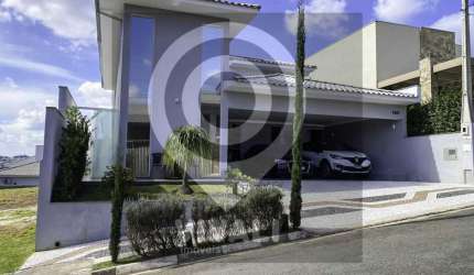 Casa em condomínio fechado com 3 quartos à venda na Rua Dervile José Batistella, Loteamento Residencial Dolce Vita, Itatiba, 230 m2 por R$ 1.380.000