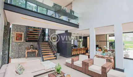 Casa em condomínio fechado com 3 quartos à venda na Avenida Nossa Senhora das Graças, Condominio Ville de France, Itatiba, 387 m2 por R$ 3.140.000