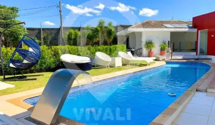 Casa em condomínio fechado com 4 quartos à venda na Avenida Maria Thereza da Costa Naufal, Condomínio Itatiba Country, Itatiba, 600 m2 por R$ 3.100.000