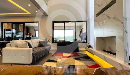 Casa em condomínio fechado com 5 quartos à venda na Avenida Carmelo Scarparo, Reserva Santa Rosa, Itatiba, 321 m2 por R$ 2.400.000