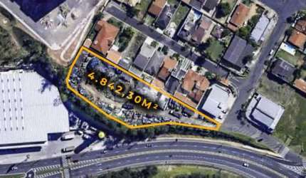 Terreno à venda na Avenida Invernada, Parque Nova Suíça, Valinhos, 4842 m2 por R$ 15.000.000