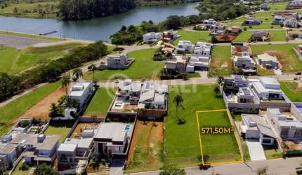 Terreno em condomínio fechado à venda na Rua Engenheiro José Pedro Paladino, Residencial Sete Lagos, Itatiba, 571 m2 por R$ 348.000
