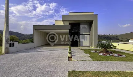 Casa em condomínio fechado com 3 quartos à venda na Rodovia Romildo Prado, Bairro Itapema, Itatiba, 215 m2 por R$ 1.690.000