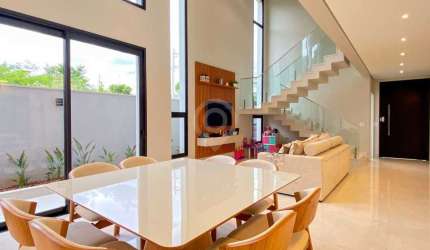 Casa em condomínio fechado com 3 quartos à venda na Avenida Carmelo Scarparo, Reserva Santa Rosa, Itatiba, 288 m2 por R$ 2.190.000