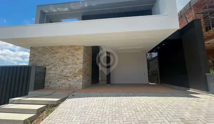 Casa em condomínio fechado com 3 quartos à venda na Rodovia Romildo Prado, Bairro Itapema, Itatiba, 171 m2 por R$ 1.350.000