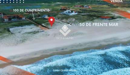 OPORTUNIDADE NA PRAIA DA TAÍBA - CE!