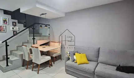 Casa à Venda - 2 dormitórios - 62m² de Área Construída -  Condomínio Ville de Vie - Parque Rincão,