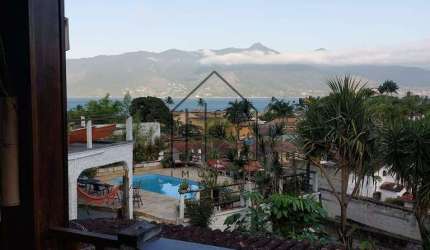 Vista Espetacular para o Mar e para Ilhabela - Casa à Venda - Praia do Arrastão - São Sebastião/SP
