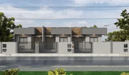Casa Geminada com 3 Dormitórios no bairro Gravatá em Navegantes/SC