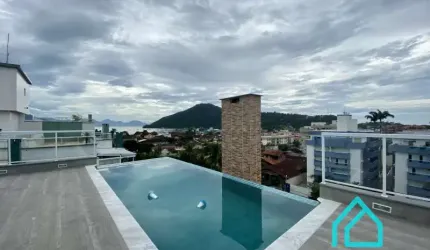 Apartamento novo 2 dormitórios com 1 suíte a venda na Praia do Itaguá em Ubatuba