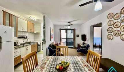 Oportunidade apartamento amplo com 2 dormitórios a venda na Praia Do Itaguá Ubatuba SP