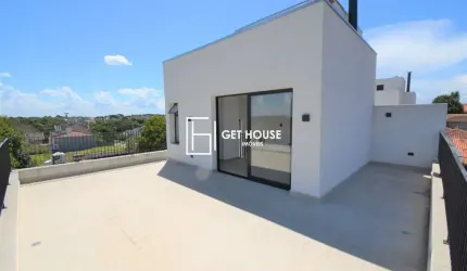 Casa em condomínio fechado com 3 quartos à venda na Rua Praxedes Silva Avelleda, 372, Santa Felicidade, Curitiba por R$ 975.000