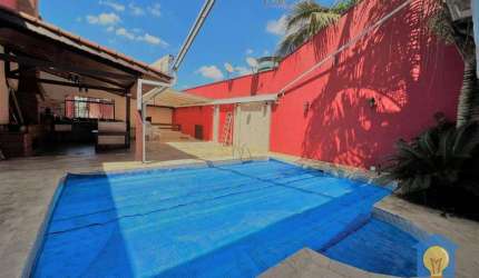 Casa com 5 dorms, Piscina, at. 500 m² - Venda por R$ 1.200.000 - Cidade Intercap - Taboão da Serra/SP
