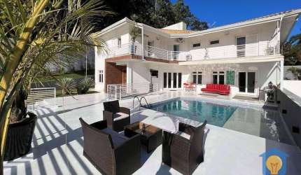 Casa com 5 dorms, a.c 428 m² - Venda por R$ 3.450.000 - Jardim São Paulo II - Cotia/SP