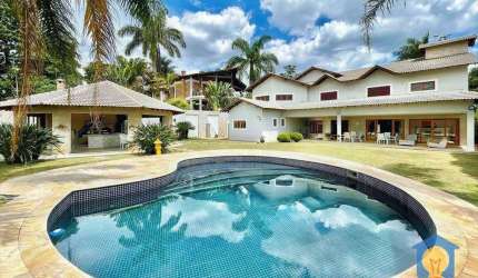 Casa com 5 dormitórios à venda, 752 m² por R$ 5.890.000,00 - São Paulo II - Cotia/SP